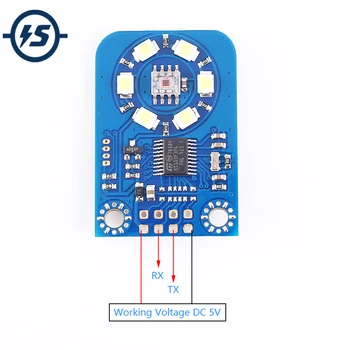 

For Arduino TCS3200 RGB Color Sensor Module Color Recognizer TTL UART Output