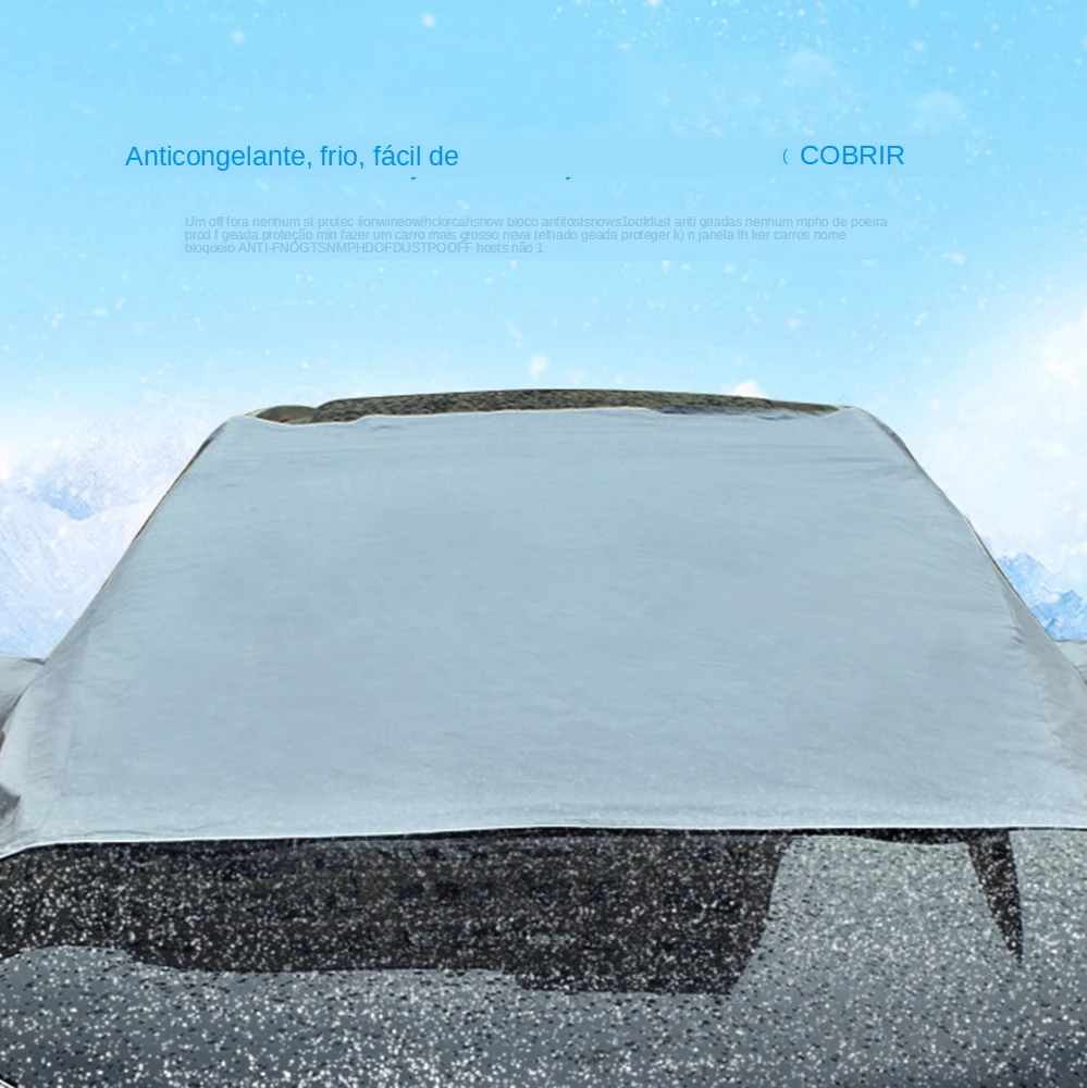 Capas de Carro Capa de Neve à Prova Capa de Carro Dwaterproof Água Meia Roupas Anticongelante Neve Escudo Snowbreak Bloco Pára-brisa 10 Automóveis e motos