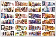  12 PACK/ LOT WATER DECAL NAIL ART STICKER SLIDER TATTOO FULL COVER ABSTRACT COLORS ANIMAL SKIN LACE FLOWERS A SERIAL A49-1032 