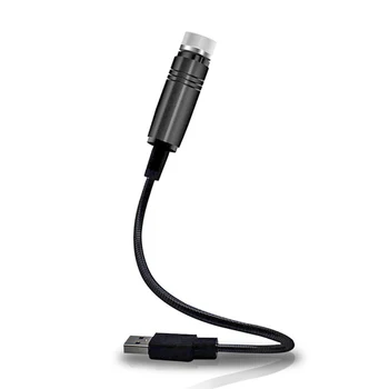 

Car Roof Star Light Interior Mini LED Starry Laser Atmosphere Ambient Projector Lights USB red Auto Decoration Night Galaxy Lamp