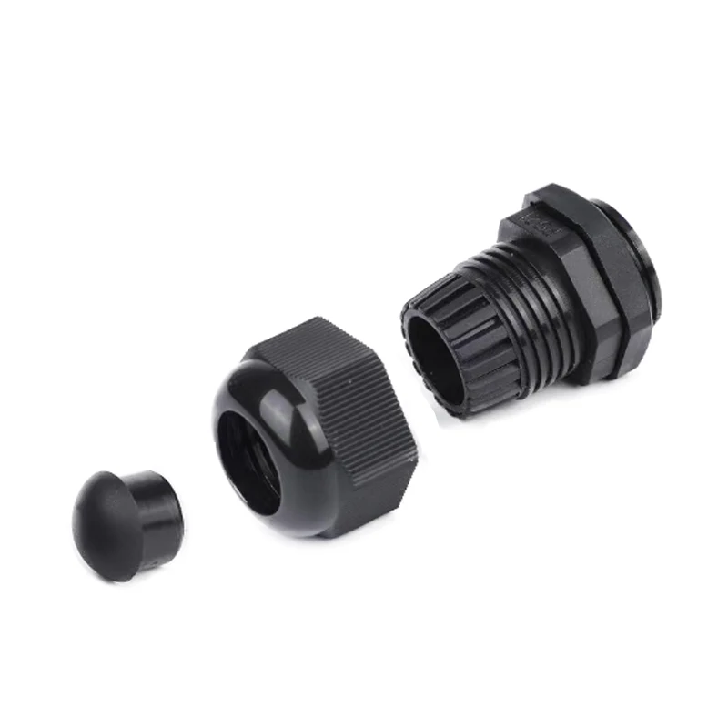 JIAF Nylon Spherical Plug Cable Gland Round Plug 6/8/10/12/14/18/25/32/44mm Semicircular