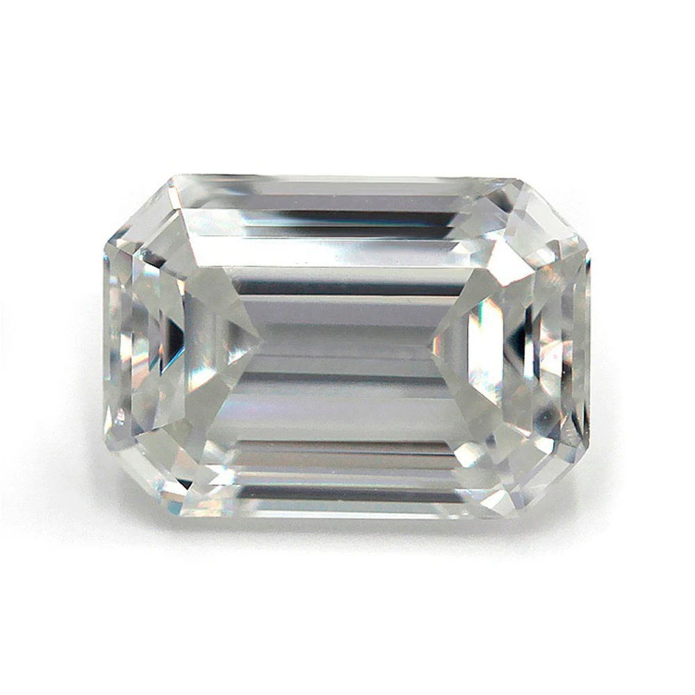3x5 ~ 10x14 мм включая сертификат на продажу D Color VVS1 изумрудами 3 Ex Brilliant Cut Moissanite со