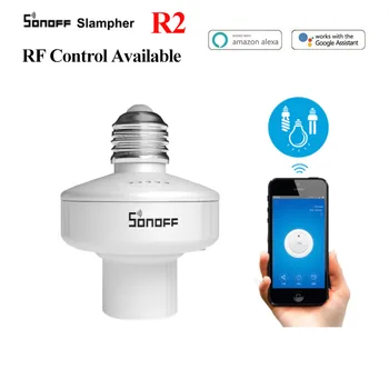 

Sonoff Slampher R2 Mobile PhoneAppRemoteWifiControl The Timing Lamp Holder433mHzWireless