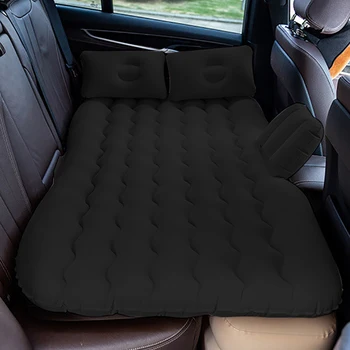 

New Outdoor Camping Car Air Inflatable Travel Mattress Bed Universal for Back Seat Multi Functional Sofa Pillow