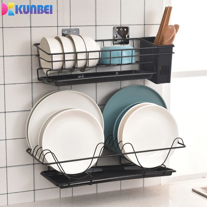 Кухонные стойки и держатели KUNBEI из нержавеющей стали настенная сушилка для