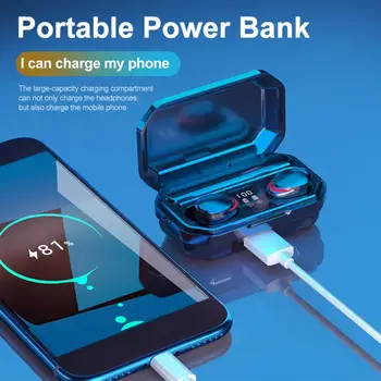 

Wireless Headphones Bluetooth 5.1 Earbuds True Stereo Earphones Sport Gaming Headset Ear Buds Touch Control With Microphone