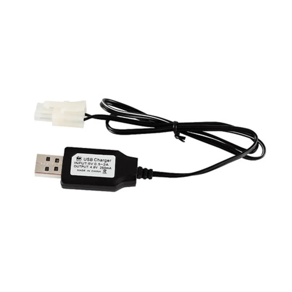 4,8 V 250mA USB зарядное устройство EL-2P/JST-2P/L6.2-2P/3,5 мм/SM-2P Разъем для RC игрушки автомобили лодки запчасти 4,8 в Ni-Cd Ni-MH батареи