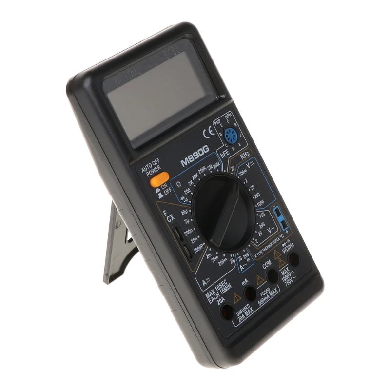Цифровой мультиметр M890G DMM AC DC Вольтметр Ом измеритель температуры тестовый