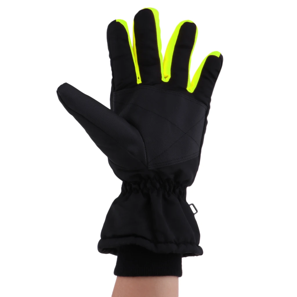 Adult Kids Waterproof Ski Gloves Winter Warm Snowboard Snowmobile Cold Weather Gloves for Children Boys Girls Mens Womens