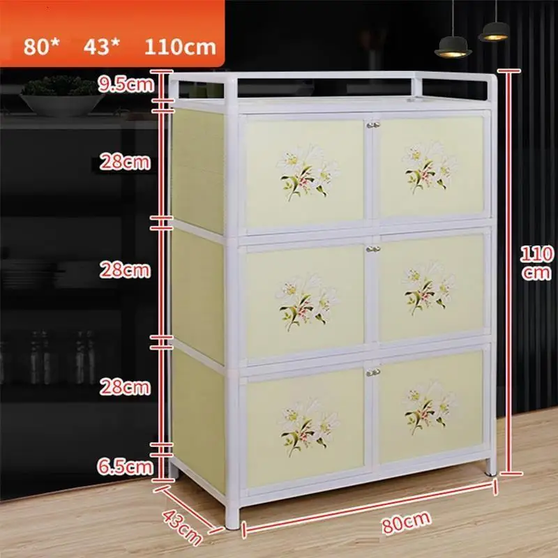 Number 23 Мобильный Арио Sideboard Capbords Китай Sidebord Mueble Aparador шкаф из алюминиевого сплава Meuble кухня, буфет мебель шкаф - Цвет: Number 23