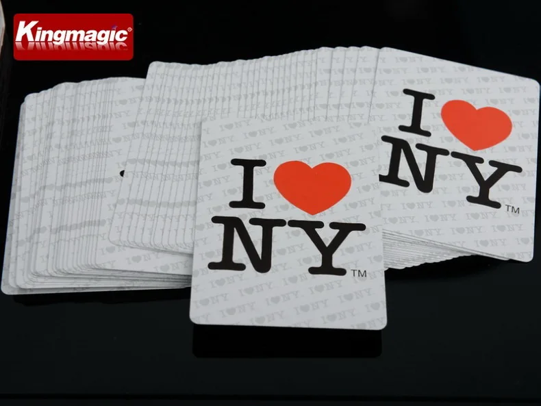 54Pcs BICYCLE I Love NY Playing Cards Deck New York Scenery landscape poker Card tourism Magician prop cards