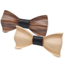 Деревянный галстук-бабочка ручной работы высокого качества высшего класса для мужчин и женщин, модная Свадебная вечеринка, три-ди для мужчин, Профессиональная 3D деревянная бабочка, унисекс, подарки