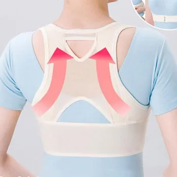 

Adjustable Women Corset for Back Support Belt Brace Rectify Corset for Posture Shoulder Posture Corrector de postura hombre