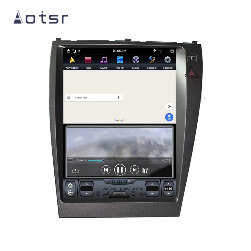 Android 9 Tesla стиль автомобильный dvd-плеер gps навигация для Lexus ES350 ES300 ES330 2006+ Авто Радио стерео Мультимедиа Плеер