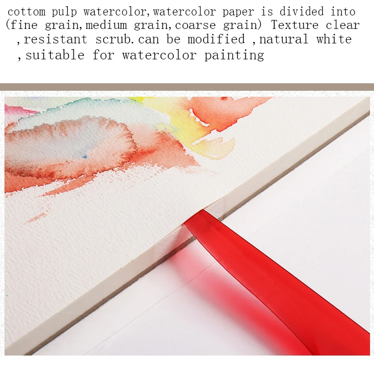 100% Cotton Professional Watercolor Paper 20Sheets Hand Painted Watercolor Book For Artist Student all Sketch watercolor paper sketch paper