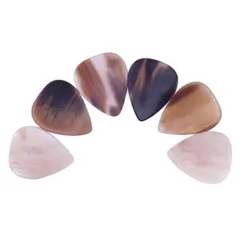 

5pcs Guitar Horn Picks Acoustic Sounds for Bass Banjo Mandolin Instrument Parts