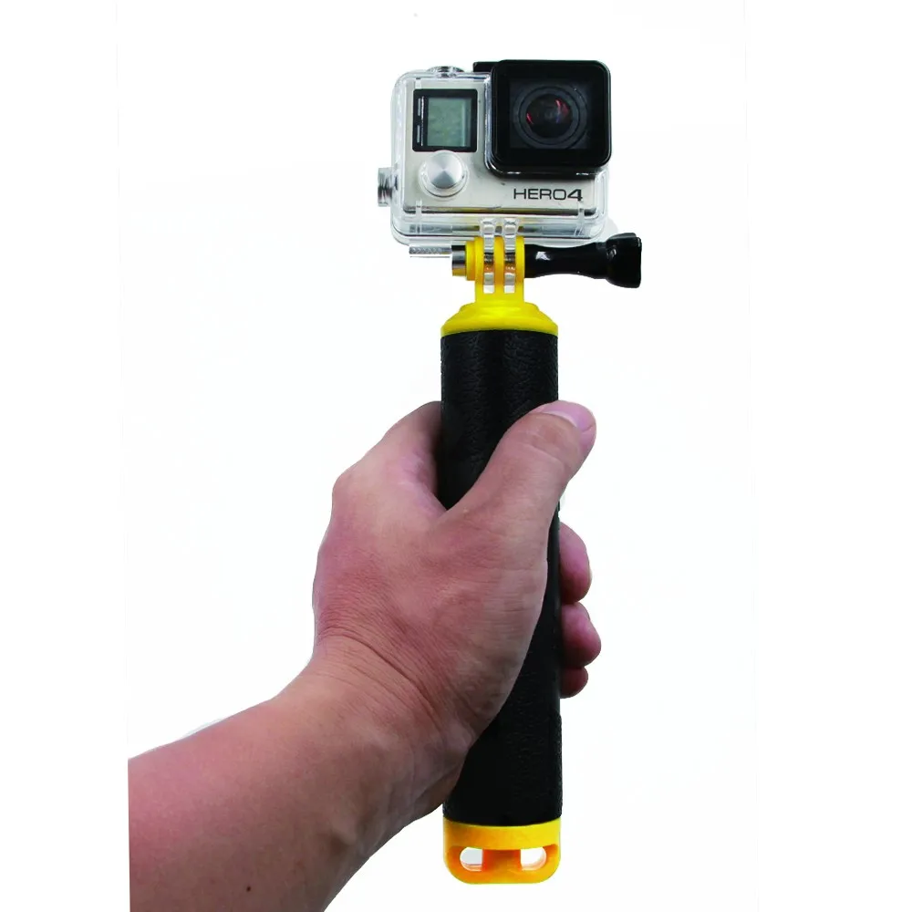 Telesin поплавок рукоятка селфи палка Go Pro 7 8 купол порт Полюс ручка триггер затвора для Gopro 6 5 Dji Осмо аксессуары