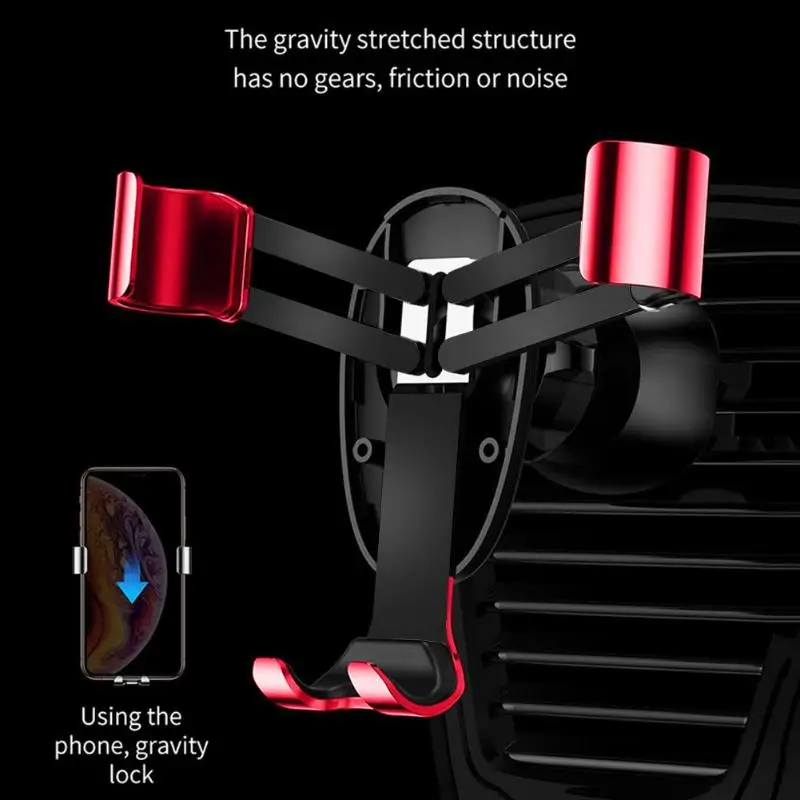 Baseus Gravity Универсальный автомобильный держатель вентиляционное отверстие Автомобильный держатель для телефона samsung iPhone XR XS Max держатель для мобильного телефона Подставка