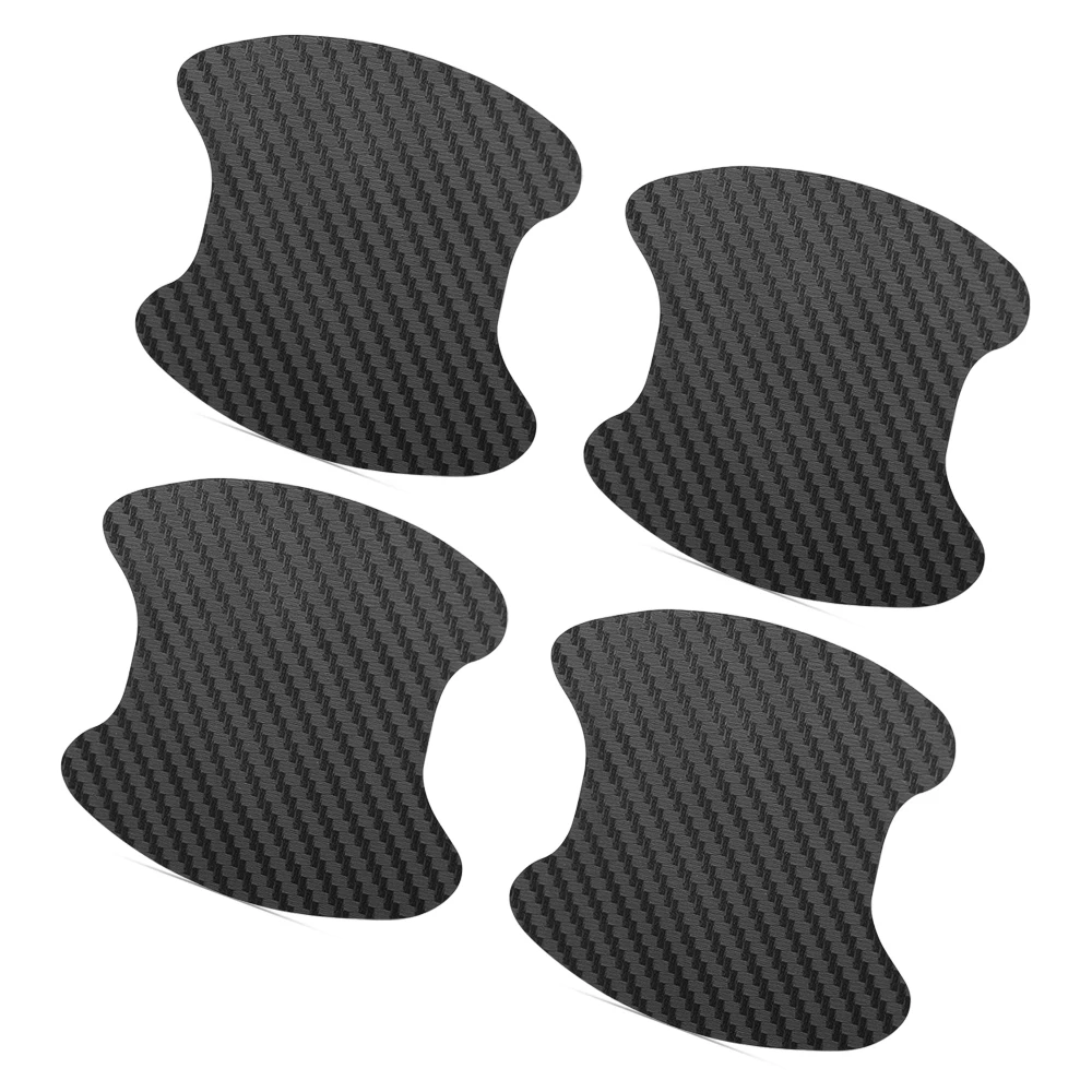 Наклейка на дверную ручку автомобиля из углеродного волокна для vw passat mazda 5 Shkoda Rapid