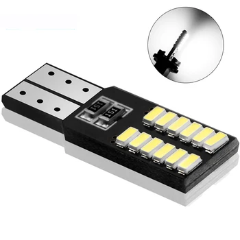 

1pcs Car styling LED T10 24smd LED light bulb car CANBUS no error 12V 24V Super bright clearance bulb lamp white Car Accessories