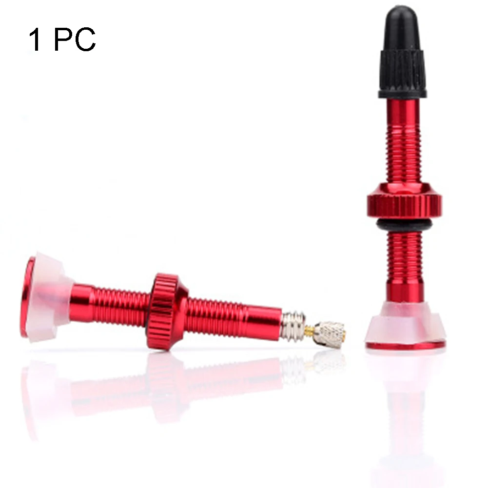 

1pc Ultra-light Bicycle Tire Valve Stem Presta Core Carbon Rim Tubeless Aluminum Alloy Extender Road Bike Repair Tool Accessory