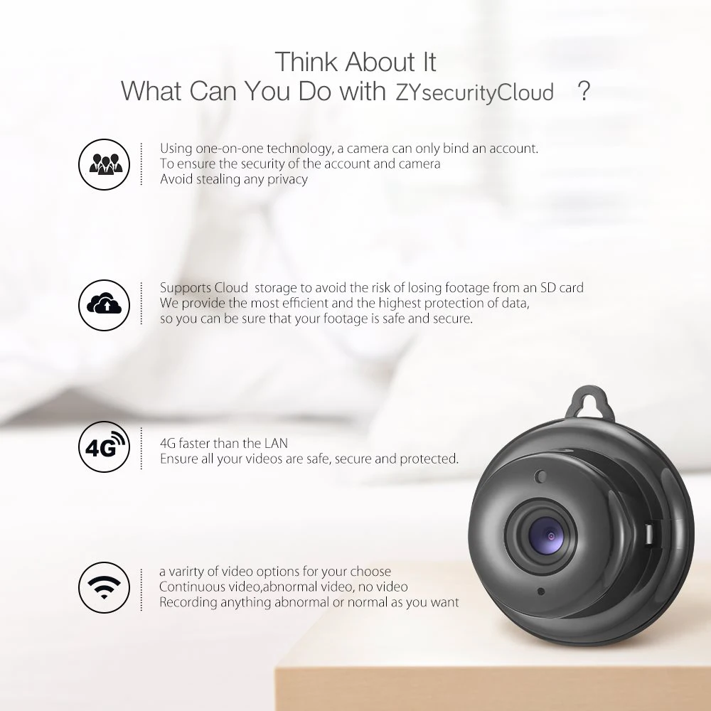 Full HD 1080p Домашняя безопасность WiFi мини-камера, sd-карта двухсторонняя аудио-Беспроводная IP система внутреннего наблюдения-невидимое ночное видение