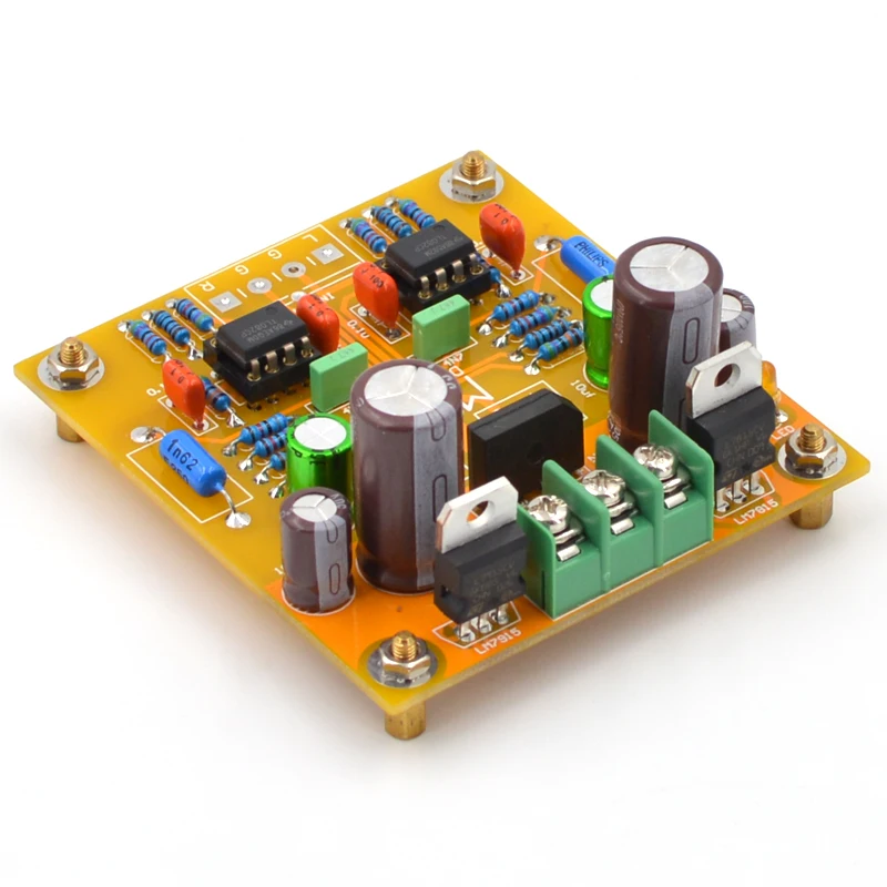 MOFI-двойной-OP Phono усилитель (мм) RIAA-DIY комплект | Электроника