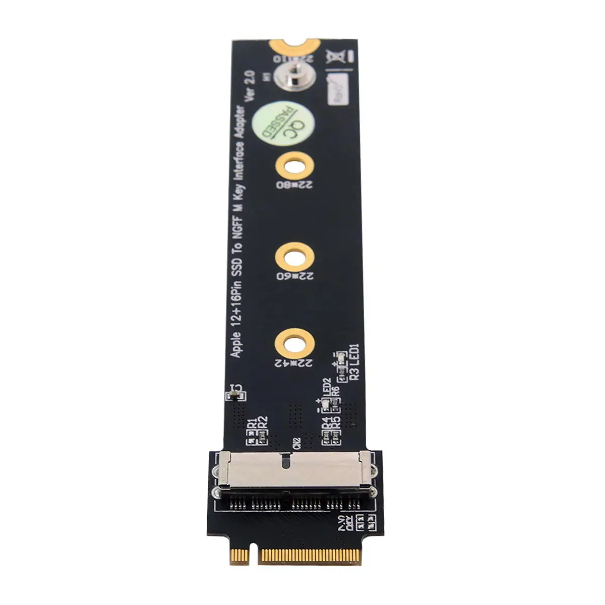 12+ 16Pin SSD для NVME M.2 NGFF M-Key для 2013 Macbook SSD