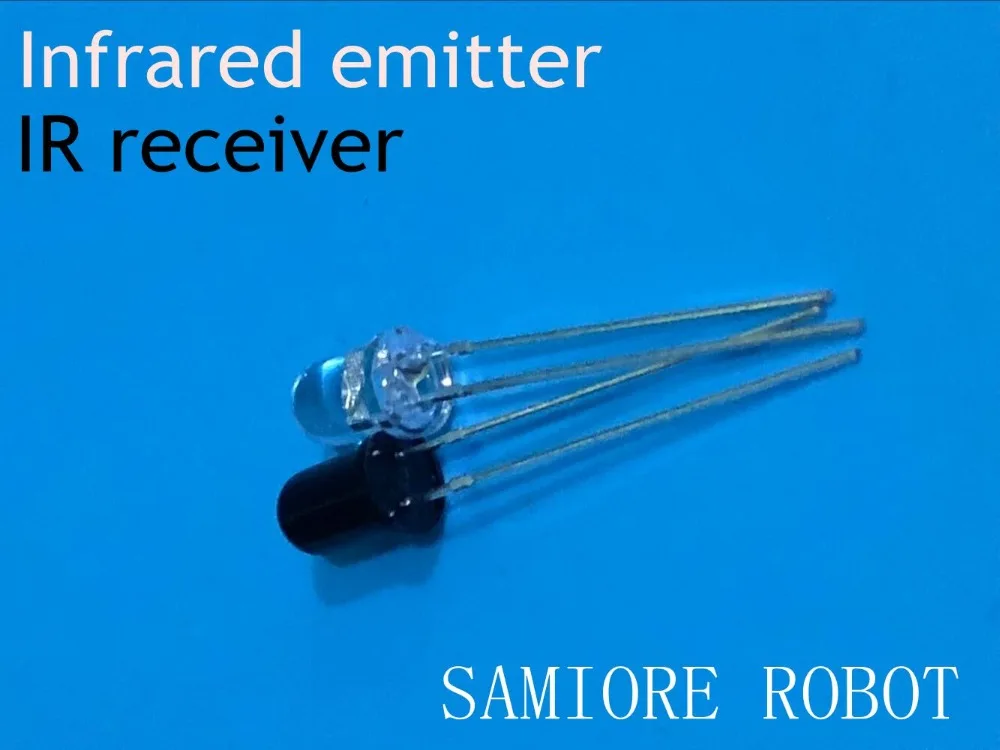 5mm 940nm LEDs Infrared Emitter and IR Receiver Diode Diodes 1.5v 20ma SMD LED diodo IRPD | Освещение