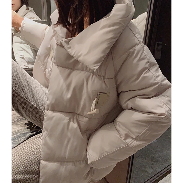 MISHOW осенне-зимняя куртка женская одежда пуховое хлопковое пальто Женская парка повседневные толстые куртки короткое свободное теплое пальто MX19D8225