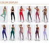 Seamless Hyperflex Workout Set Sport Leggings and Top Yoga Outfits for Women Sportswear Athletic Clothes Gym 2 piece Set XL Size 6