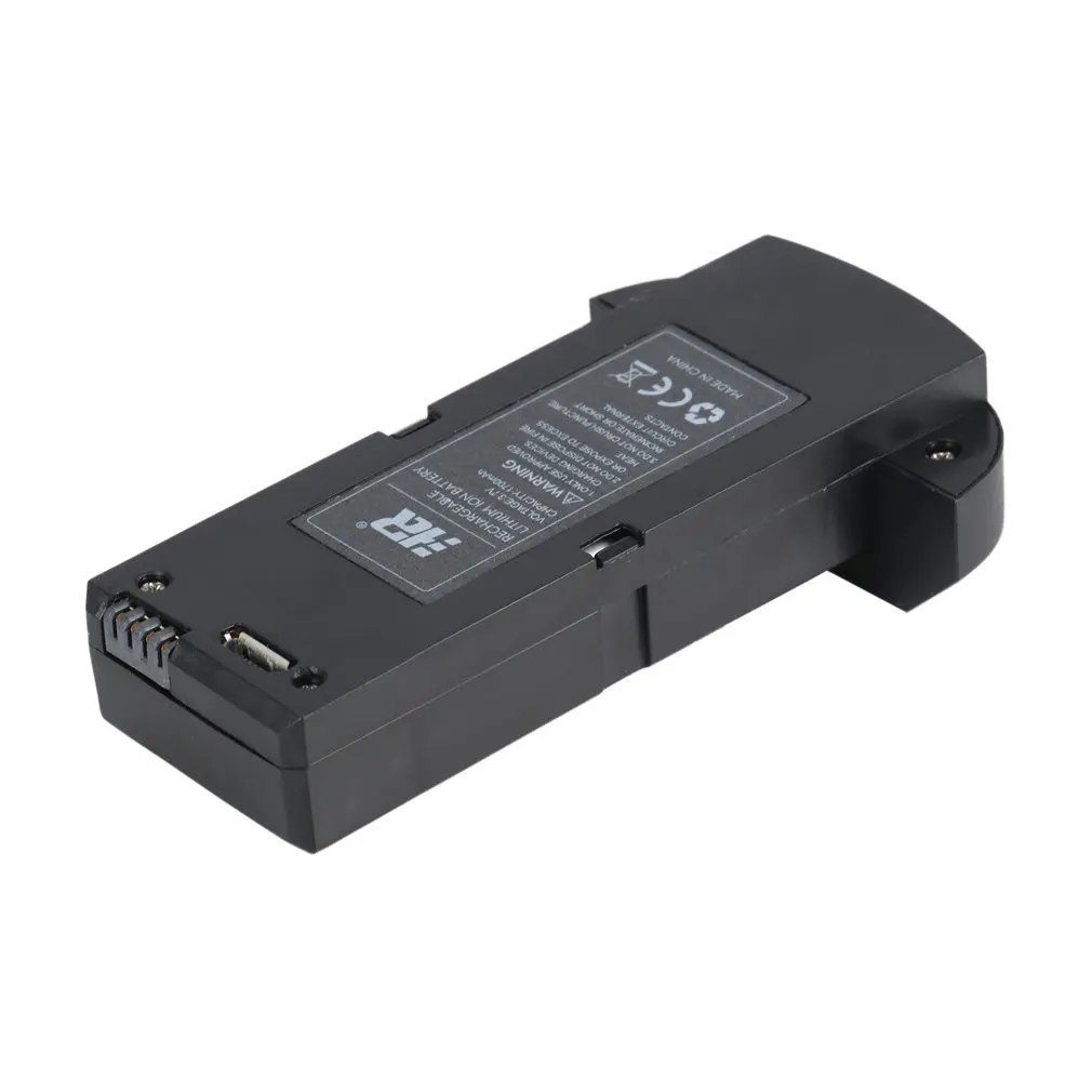 

2019 3.7V 1700mAh Rechargeable Lipo Battery for SHRC H1W RC Quadcopter Spare Parts RC Drone Lithium-ion Battery Black
