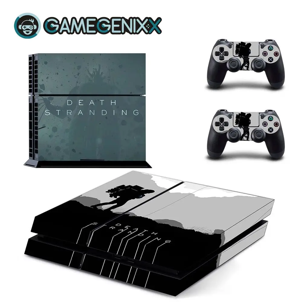 Защитная Наклейка GAMEGENIXX для PS4 консоли и 2 контроллеров-Death Stranding - Цвет: Death Stranding