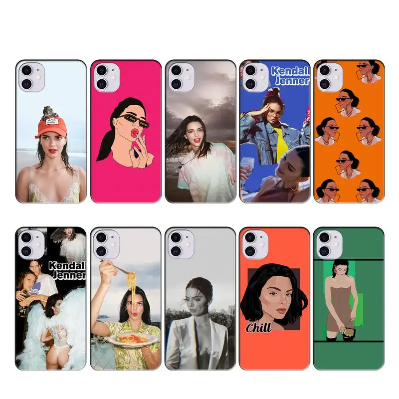 Kendall jenner чехол coque fundas для iphone 11 PRO MAX X XS XR 4S 5S 6S 7 8 PLUS SE 2020 чехлы|Чехлы-накладки| |