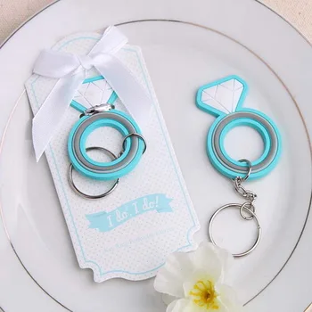 

100 pçs/lote Borracha Anel de Noivado Favores Do Casamento Do Keychain Chave Anel Favor Nupcial Do Chuveiro e Presente Frete Grá