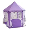 Children Tent Toy Ball Pool Girl Princess Pink Castle Tents Small Playhouses For Kids Portable Baby Outdoor Play Tent Ball Pit 2