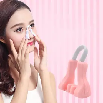 

Beauty Silicone Nose Nose Clip Maquillaje Maquiagem Tools 1 Set Nose Up Lifting Shaping Clip Clipper No Pain Shaper TSLM2