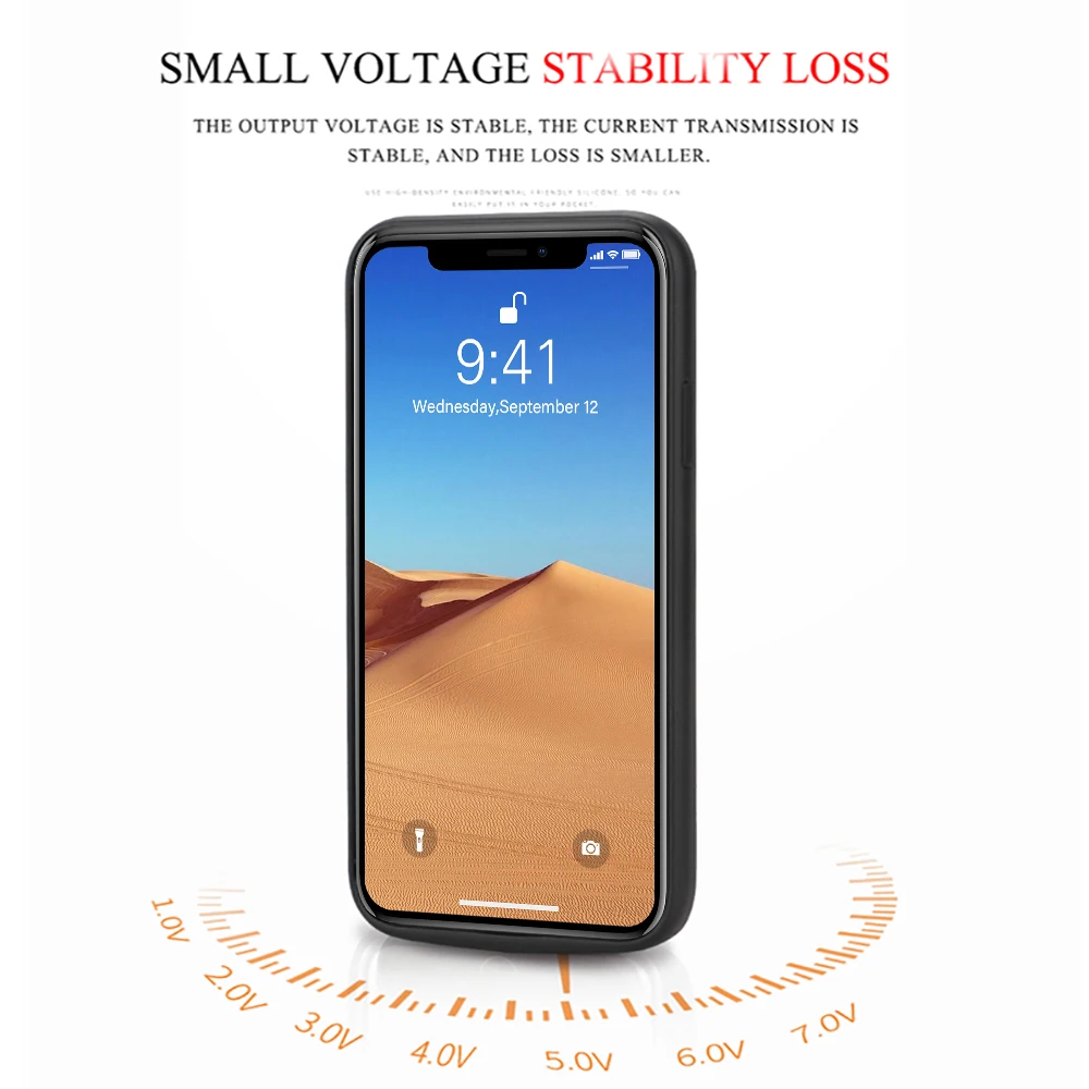 Для iPhone 11/11 Pro/11 Pro Max, емкость 6000 мАч, чехол для зарядного устройства, расширенная батарея, запасная мощность, защитный чехол, задняя крышка, Fundas