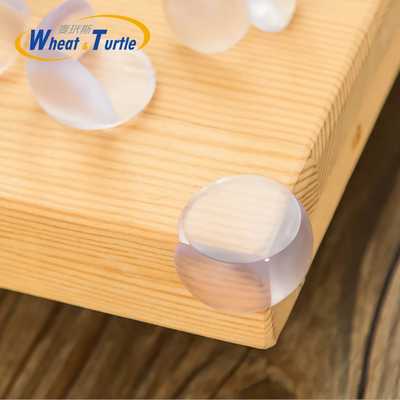 Baby Child Safety Silicone Table Corner Protector 5Pcs silicone table corner protector table corner protector table edge protector furniture anti collision strip