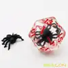 Bescon Novelty Spider Polyhedral Dice Set, Black Spider RPG Dice set of 7 2