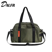 DALFR Дорожная сумка Мужская большая Вместительная дорожная сумка мужская портативная нейлоновая сумка модная универсальная деловая сумка для хранения сумка на плечо