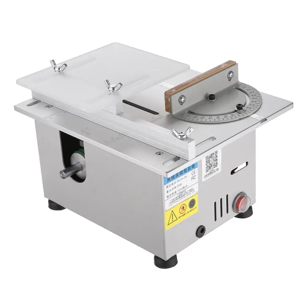 US $119.99 Multifunction T6 Mini Precision Table Saws DIY Wood Working Lathe Polisher Drilling Machine For Wooden Model Crafts