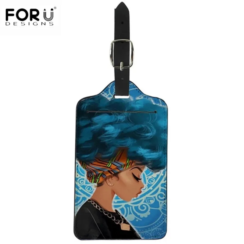 FORUDESIGNS/черный чехол для багажа в Африканском и американском стиле, Дорожный чемодан-тележка, чехол для чемодана 18-32 дюймов, пылезащитный чехол - Цвет: HX697Z24
