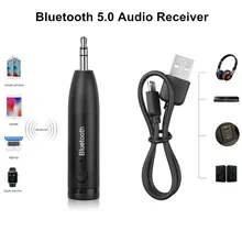 V5.0 Bluetooth приемник автомобильный комплект 3,5 мм USB AUX беспроводной аудио адаптер стерео музыка MP3 плеер модуль для наушников автоматический динамик