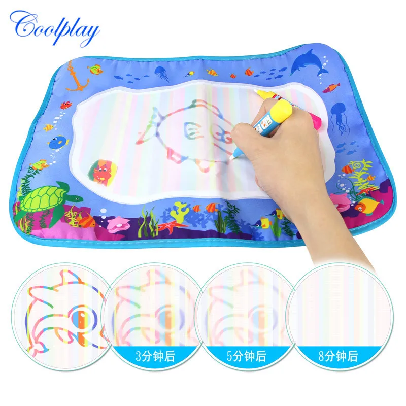 Водный магический водяной холст, одеяло с рисунком граффити, детское образовательное одеяло для домашних работ, 39