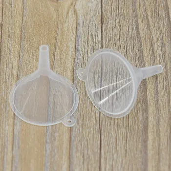 

10Pcs Small Plastic For Perfume Diffuser Bottle Mini Liquid Oil Funnels