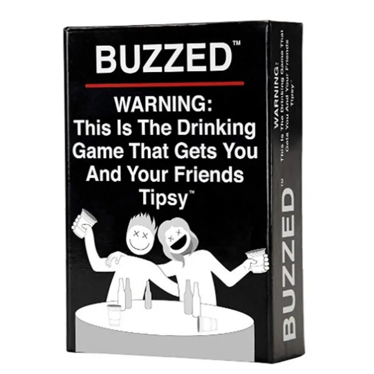 Жужжание настольные игры Zumbado-это Питьевая игра, которая делает вас и ваших опьяненных друзей! Настольная игра карты