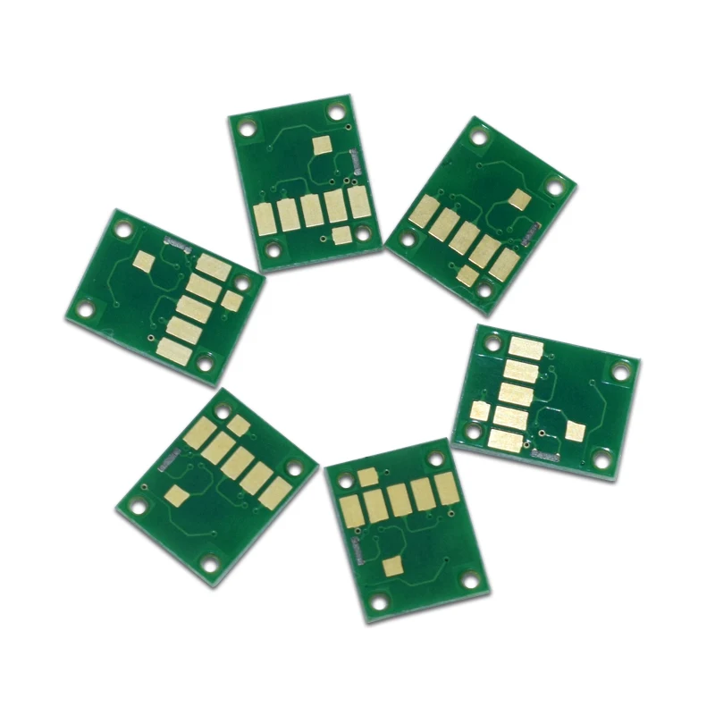 Чип картриджа с чернилами 6 цветов для Canon PGI-580 PIXMA TS8150 TS8151 TS8152 TS9150 TS9155 | Компьютеры
