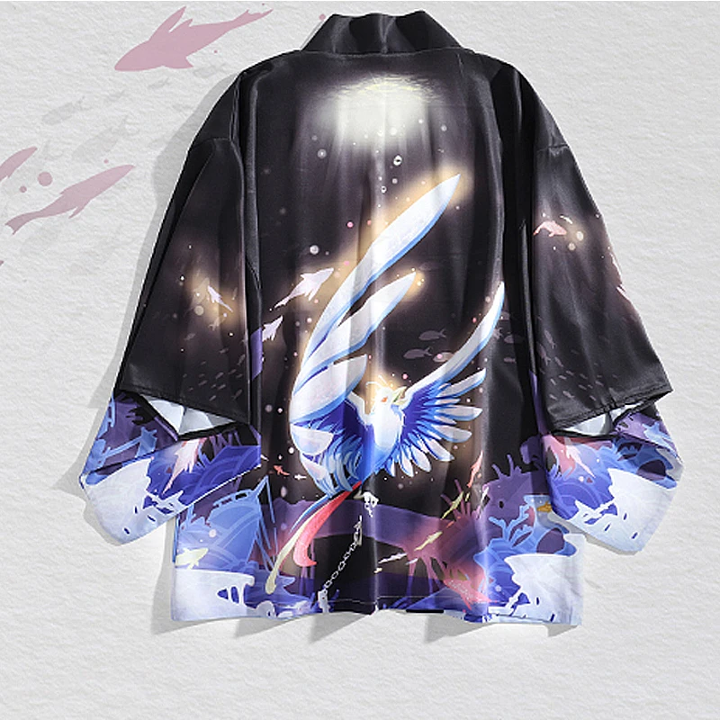 Quality goods4 Японское кимоно платье кимоно косплей юката женская блузка длинный кардиган Femme уличная кимоно Япония традиционная obi - Цвет: Quality goods4