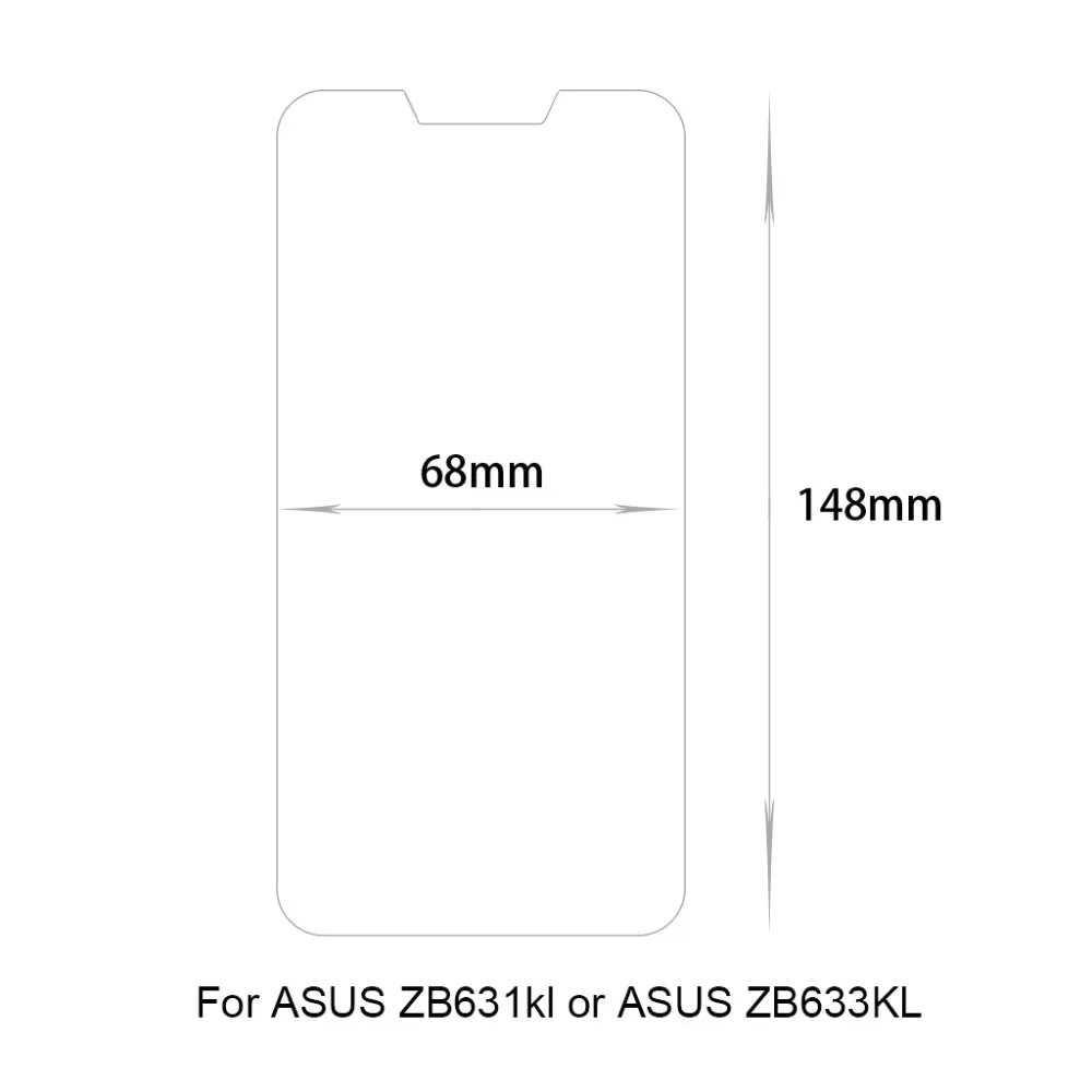 9H 2.5D Защита экрана для ASUS Zenfone Max M2 ZB633KL закаленное стекло для Asus ZenFone Max Pro M2 ZB631KL защитная пленка